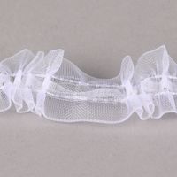 Gardinenband Universalband Falte an Falte 22mm transparent variabel mit transparenten Faden