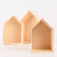 Creativ Company Aufbewahrungsboxen Haus 3er Set verschieden groß 20.5x31x9.5cm