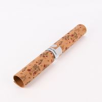 Creativ Company Lederpapier Bogen Blumen Insekten natur bunt 49.5x100c
