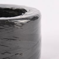 Creativ Company Papiergarn Raffiabast schwarz 7mm 100m