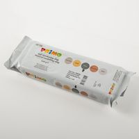 Dieser selbsthärtende Ton von Primo in Schwarz ist eine lufttrocknende Modelliermasse auf Naturbasis. Die Packung enthält 1000 g und eignet sich ideal für kreatives Gestalten ohne Brennofen - von der Seite