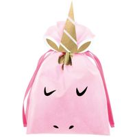 Rico Design Geschenktüte Einhorn rosa 30x45cm