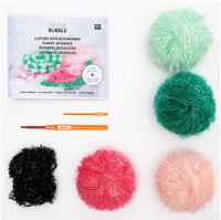 Rico Design Häkelset Creative Bubble für 4 lustige Spül-Schwämme