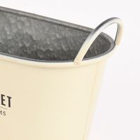 Pflanztopf Flower Market mit Henkel Metall verschiedene Farben