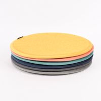 Magma Stuhlkissen FELT rund dunkelblau 35x2cm