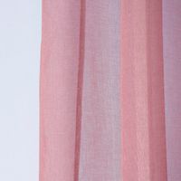 Ösengardine einfarbig Voile Struktur altbeere 135x260cm