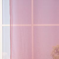 Ösengardine einfarbig Voile Struktur altbeere 135x260cm