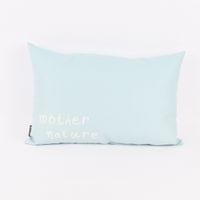 Magma Deko Kissen WORLD hellblau bunt 40x60cm