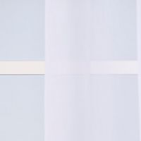 Ösengardine einfarbig Voile Struktur extrabreit weiß 300x260cm