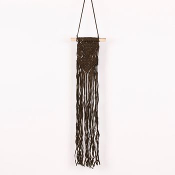 Makramee Wandhänger Boho Chic braun 24x48cm
