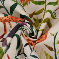 Kinder-Dekostoff Baumwolle Hide and Seek Dschungeltiere bunt 140cm