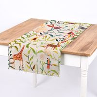 Kinder-Dekostoff Baumwolle Hide and Seek Dschungeltiere bunt 140cm