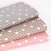 Baumwollstoff Popeline Elefanten klein rosa weiß 1.5m Breite