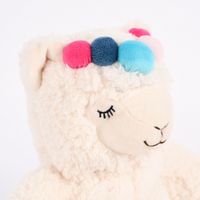 Warmies Wärmestofftier Alpaka weiß rosa blau Hirse-Lavendelfüllung