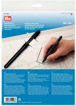 Prym Schnittmusterfolien 1 x 1.5 m mit Stift
