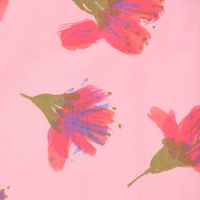 Rico Design Baumwollstoff Aquarellblüten rosa bunt 50x140cm