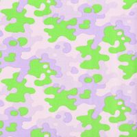 Rico Design Canvas Baumwollstoff Camouflage lila grün 50x140cm