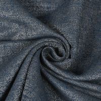 Rasch Textil Dekostoff Gardinenstoff Rio raumhoch meliert blau 280cm