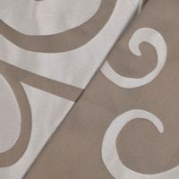 Rasch Textil Dekostoff raumhoch Curl Ranken Schnörkel grau 300cm