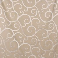 Rasch Textil Dekostoff raumhoch Curl Ranken Schnörkel beige 300cm