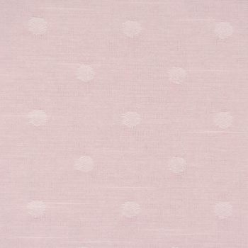 Rasch Textil Dekostoff Baumwollstoff Bambino Fun Punkte rosa 1.40m