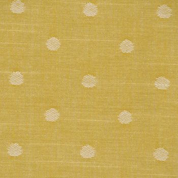 Rasch Textil Dekostoff Baumwollstoff Bambino Fun Punkte gelb 1.40m