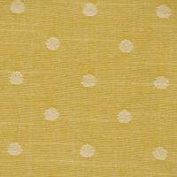 Rasch Textil Dekostoff Baumwollstoff Bambino Fun Punkte gelb 1.40m
