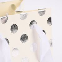 Rico Design Geschenktüte klein Punkte 18x11.5x10cm verschiedene Farben