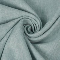 Rasch Textil Dekostoff Baumwolle Leinen Grace uni meliert hellblau 1.3