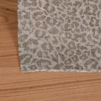 Rasch Textil Dekostoff Leinen Inbetween Safari Leomuster grau 300cm