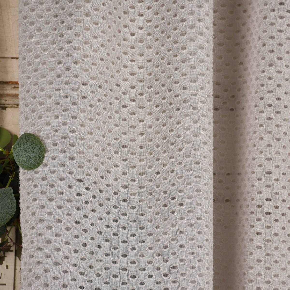 Rasch Textil Stores Punti Scherli Punkte hellgrau 300cm