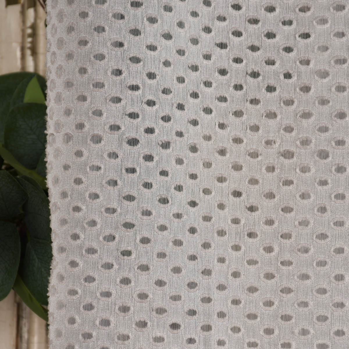 Rasch Textil Stores Punti Scherli Punkte hellgrau 300cm