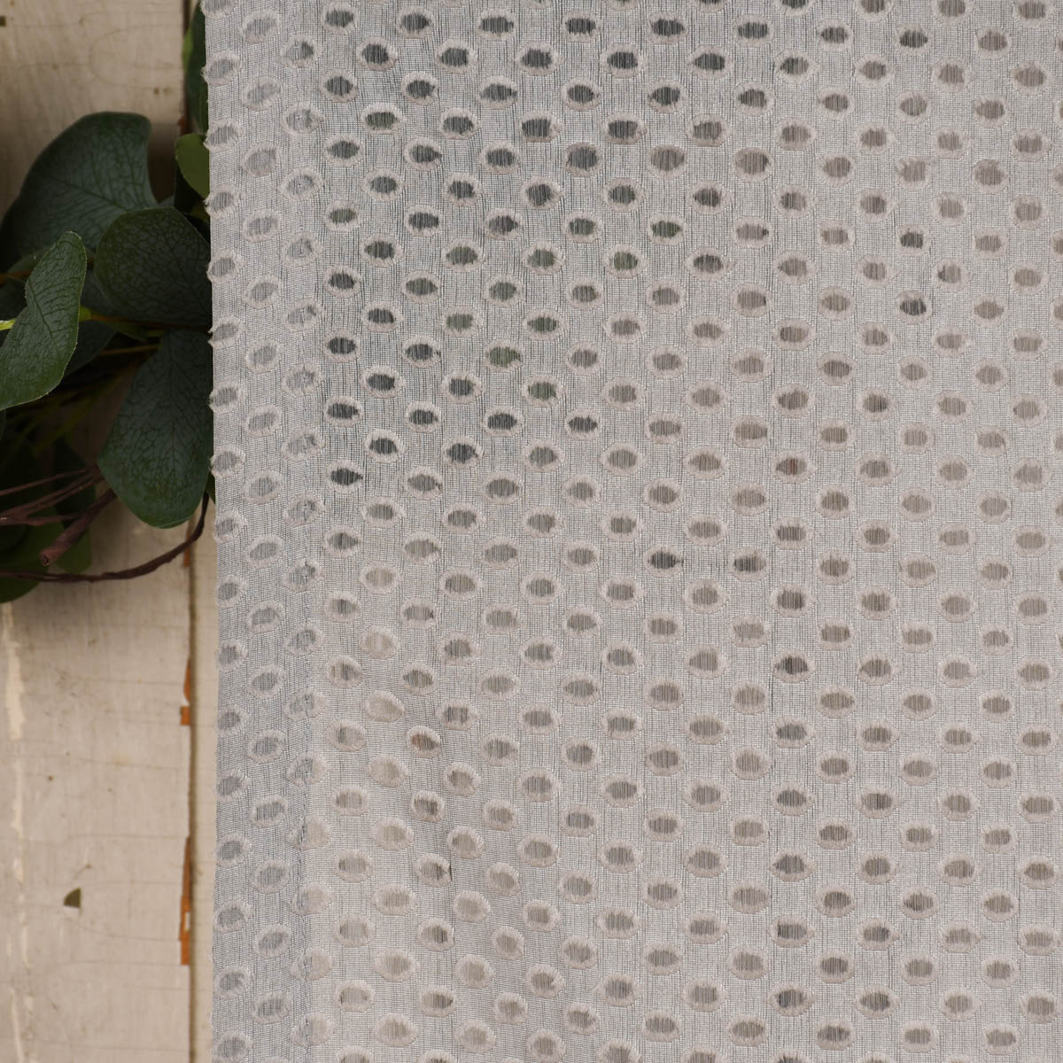 Rasch Textil Stores Punti Scherli Punkte hellgrau 300cm