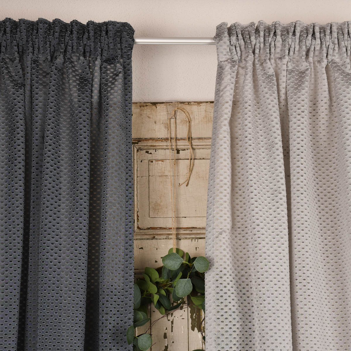 Rasch Textil Stores Punti Scherli Punkte hellgrau 300cm