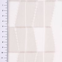 Rasch Textil Gardinenstoff Stores Scherli Rechtecke abstrakt ste300cm