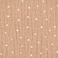 74738-Bekleidungsstoff-Double-Gauze-Musselin-Windelstoff-Punkte-beige-weiss-1-30m-Breite-KW22-150783Capture0041.jpg Bekleidungsstoff Double Gauze Windelstoff Punkte beige weiß 1.30m