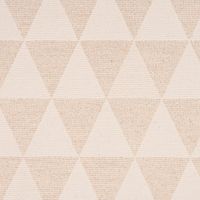 Dekostoff Doubleface Premium Metallic Triangel Retro Scandi gold hellb