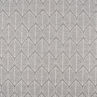 Dekostoff Doubleface Premium Leaf Retro Scandi Blätter grau hellbeige