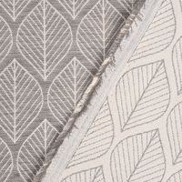 74771-Dekostoff-Jacquard-Doubleface-Premium-Leaf-Retro-Scandi-Blaetter-grau-hellbeige-1-4m-Breite-KW23-151548Capture0017.jpg Dekostoff Doubleface Premium Leaf Retro Scandi Blätter grau hellbeige