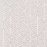 Dekostoff Doubleface Premium Metallic Leaf Retro Scandi Blätter silbe