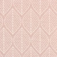 Dekostoff Doubleface Premium Metallic Leaf Retro Scandi Blätter rosa
