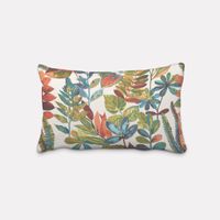 Dekostoff Baumwolle Tonga Spice Exotik Blätter Pflanzen bunt 140cm
