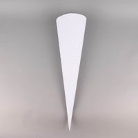 Rayher Schultüten Rohling weiß 70cm