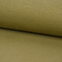 Kreativstoff Strickschlauch Bündchenstoff fein moosgrün 35cm Breite