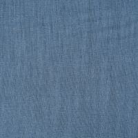 Bekleidungsstoff Leinen vorgewaschen einfarbig jeansblau 1.40m Breite