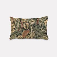SCHÖNER LEBEN. Kissenhülle Premium Houseplant Jungle Blätter grün s