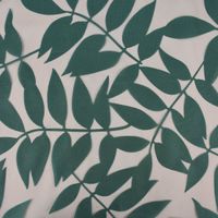Rasch Textil Stores Ausbrenner Sri Lanka Blätter petrol bronze 300cm