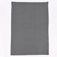 Linen & More 3er Set Geschirrtücher Indi einfarbig grau 50x70cm