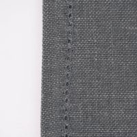 Linen & More 3er Set Geschirrtücher Indi einfarbig grau 50x70cm