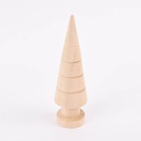 Creativ Company Weihnachtsbaum Massivholz natur 18x4.5cm